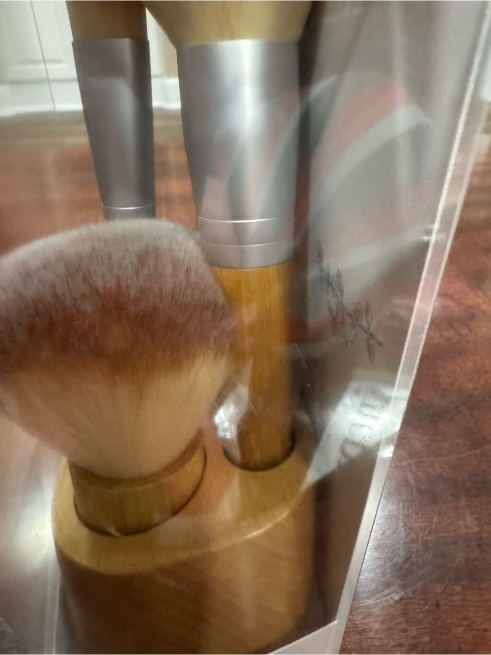 Essentials Makeup Brush Set in Brown and Silver (b1) - Picture 3 of 10